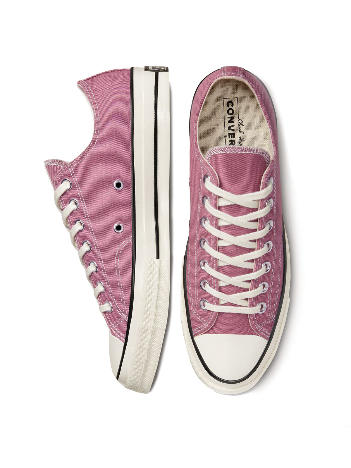Sneaker Donna Converse - Converse Chuck 70 Recycled Rpet Canvas Low Top - Rosa