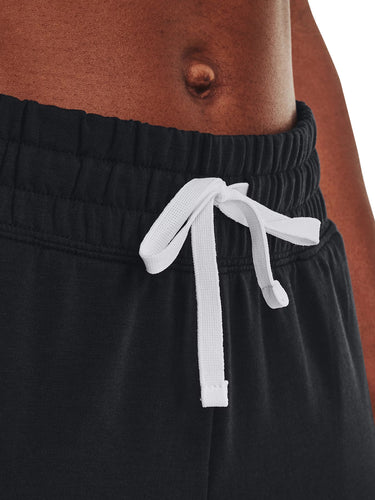 Pantaloni Donna Under Armour - Ua Rival Terry Flare Crop Pants - Nero