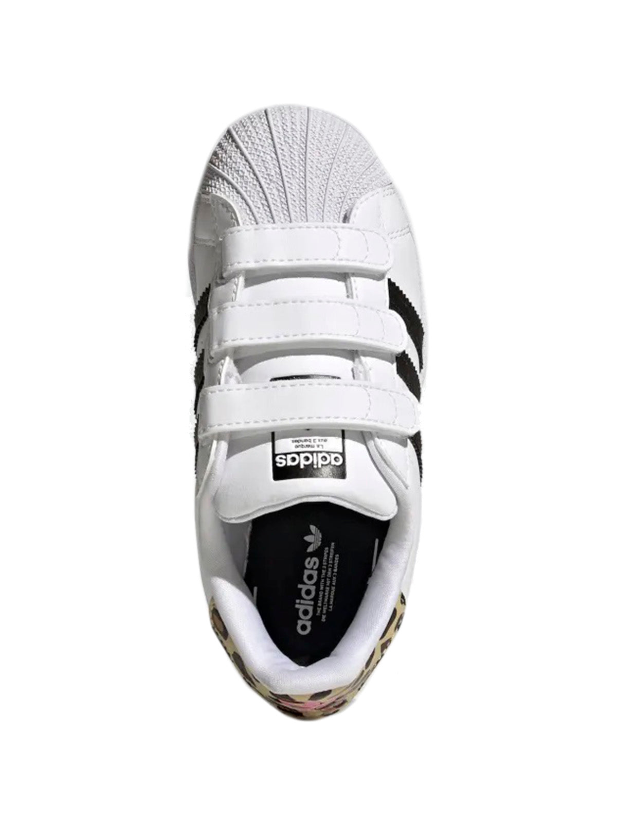 Sneaker Bambina Adidas - Adidas Superstar Cf C - Bianco