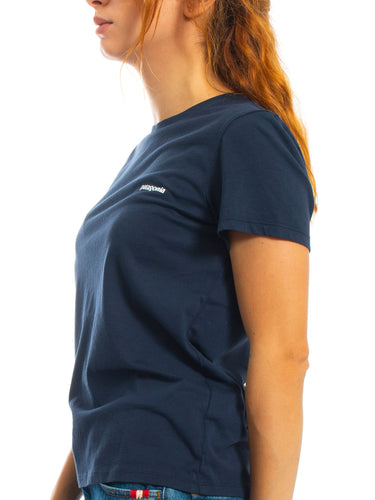 T-shirt Donna Patagonia - P-6 Mission Organic Tee - Blu