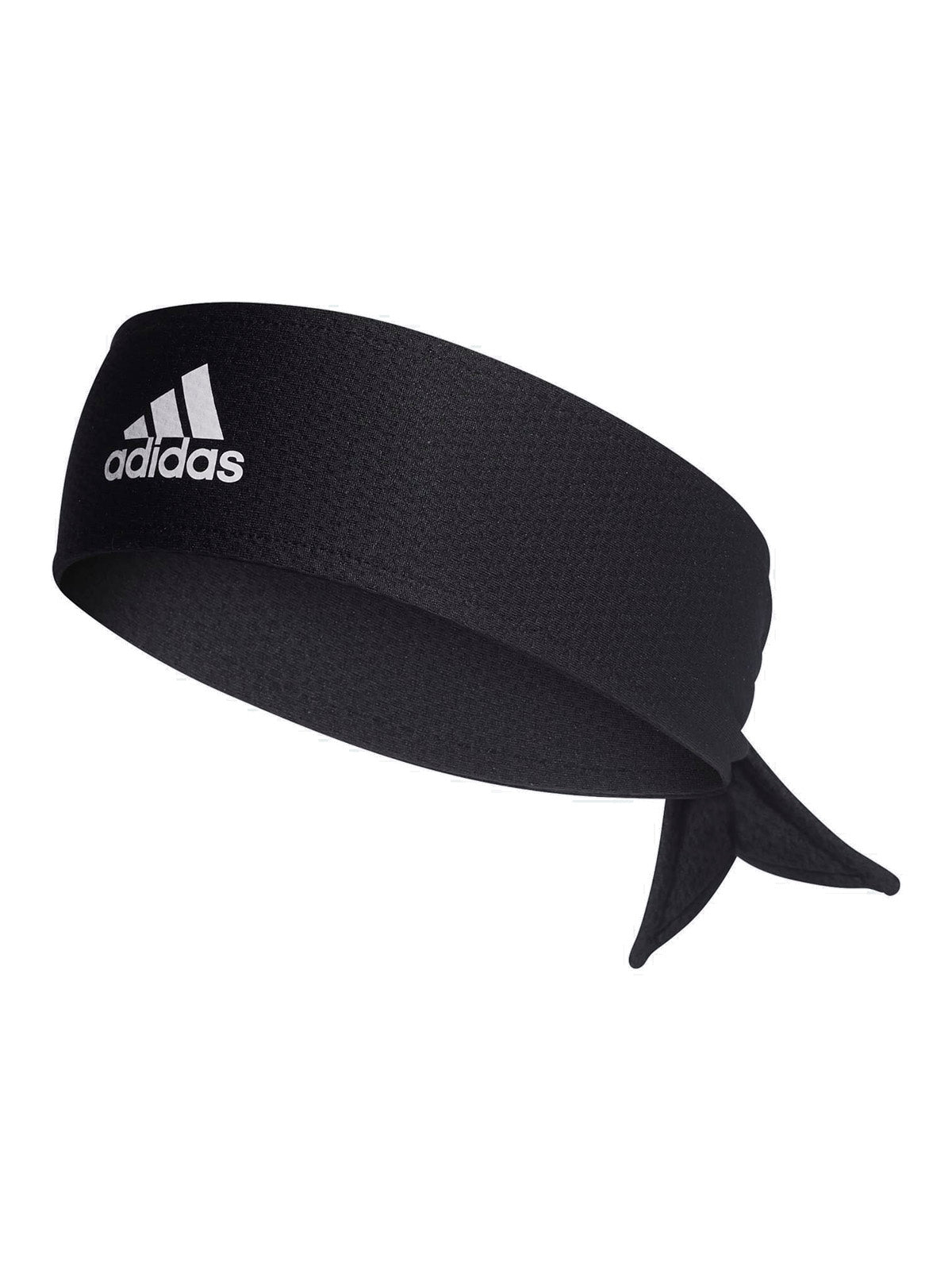 Fasce Uomo Adidas - Aeroready Ten Tie Headband - Nero