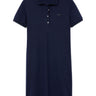 Vestiti casual Donna Lacoste - Slim Fit Piqué S/S Polo Dress - Blu
