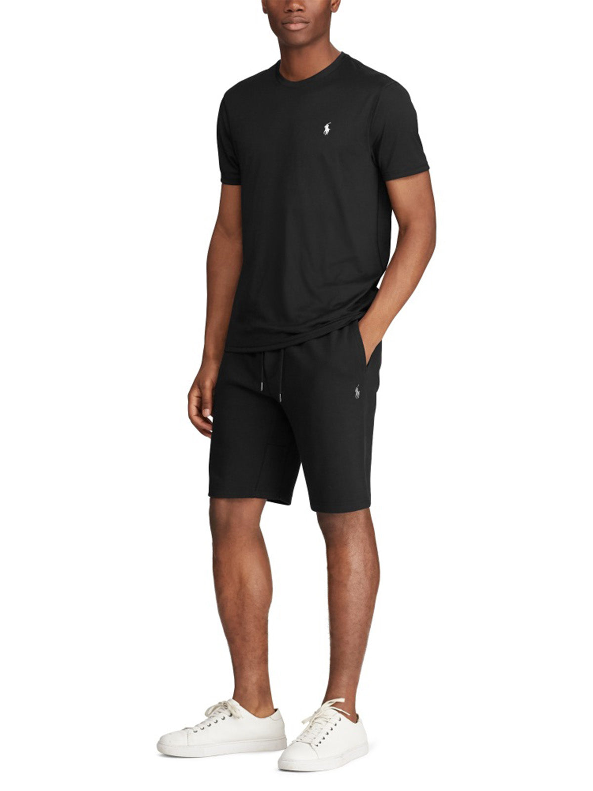Ralph Lauren Men's Bermuda - Double Knit Tech Shorts - Black