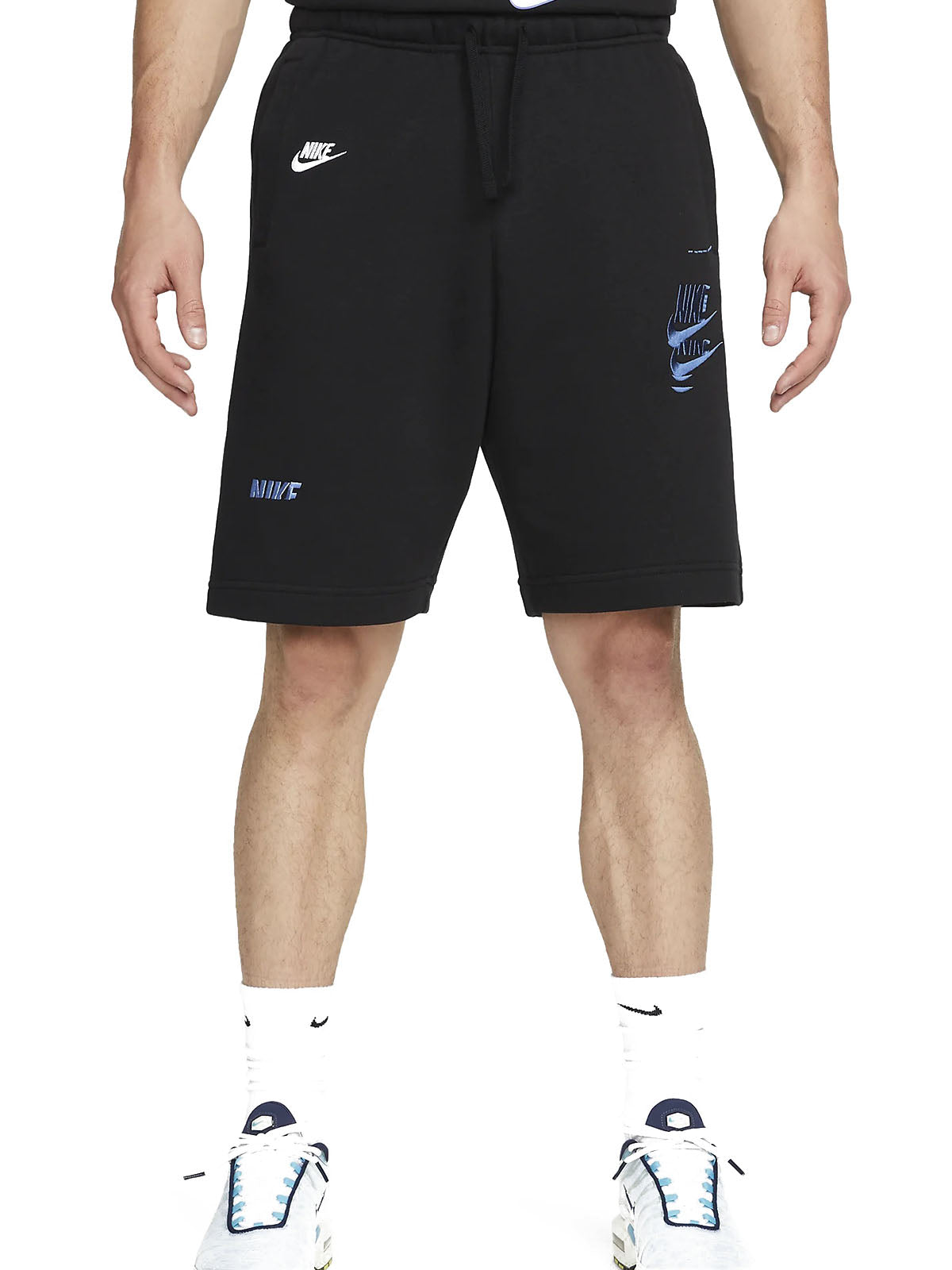 Nike Men's Bermuda - Nike Sportswear Sport Essentials+ Ft Shorts - Black