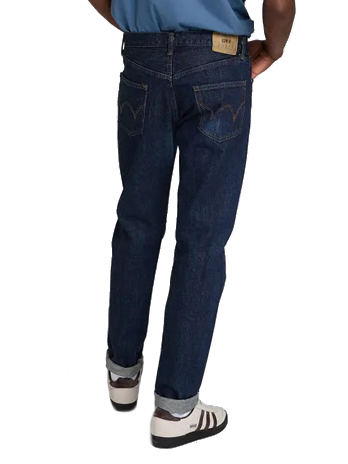 Jeans Uomo Edwin - Slim Tapered Jeans - Dark Used - Blu