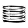 Fasce Unisex Nike - Jacquard 6 Pack Hairband - Nero