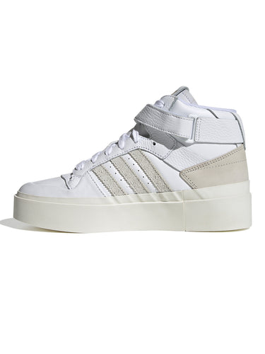 Sneaker Donna Adidas - Adidas Forum Bonega Mid W - Bianco