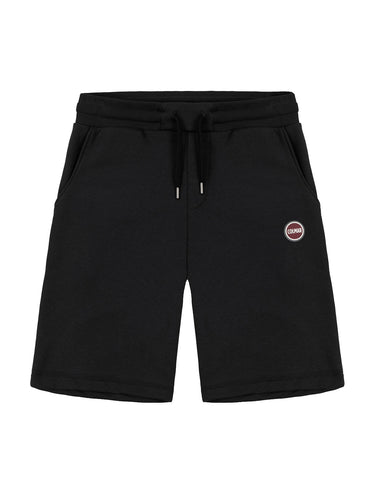 Bermuda Uomo Colmar - Bermuda In Felpa Con Taschino - Nero