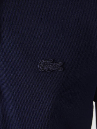 Vestiti casual Donna Lacoste - Slim Fit Piqué S/S Polo Dress - Blu