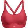 Reggiseni sportivi Donna Under Armour - Ua Infinity Covered Mid Bra - Rosso