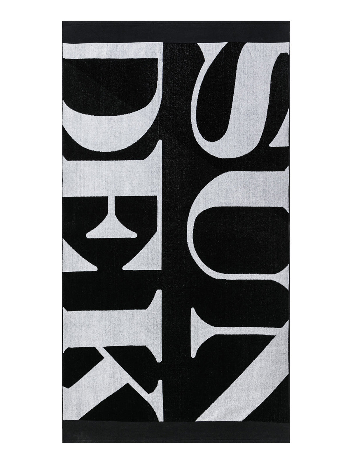 Teli mare Unisex Sundek - Big Logo Towel - Nero