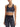 Champion Womens Tanks &amp; Tops - Reverse Weave Logo Tape Racer Back Sports Bra - Black