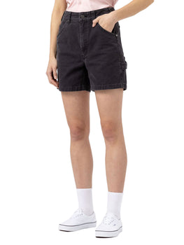 Bermuda Donna Dickies - Dickies Duck Canvas Carpenter Short - Nero