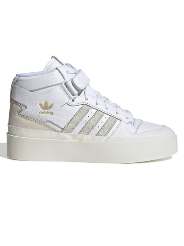 Sneaker Donna Adidas - Adidas Forum Bonega Mid W - Bianco