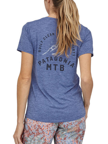 T-shirt Donna Patagonia - Women's Capilene® Cool Daily Graphic Shirt - Blu