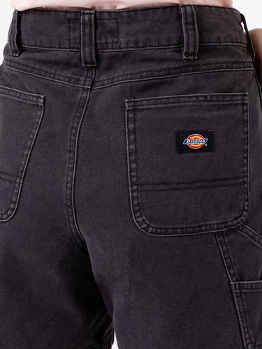 Bermuda Donna Dickies - Dickies Duck Canvas Carpenter Short - Nero