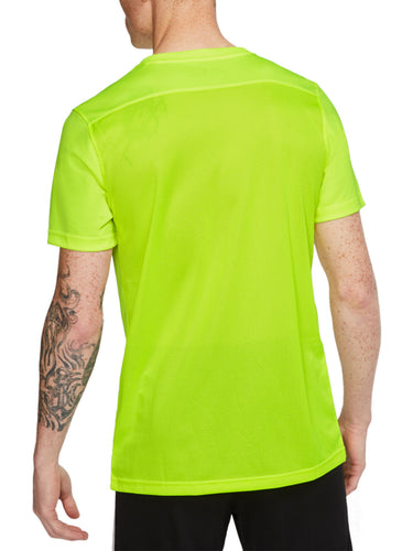 Nike Men's T-Shirt - Park Vii Tech Jersey T-Shirt - Yellow
