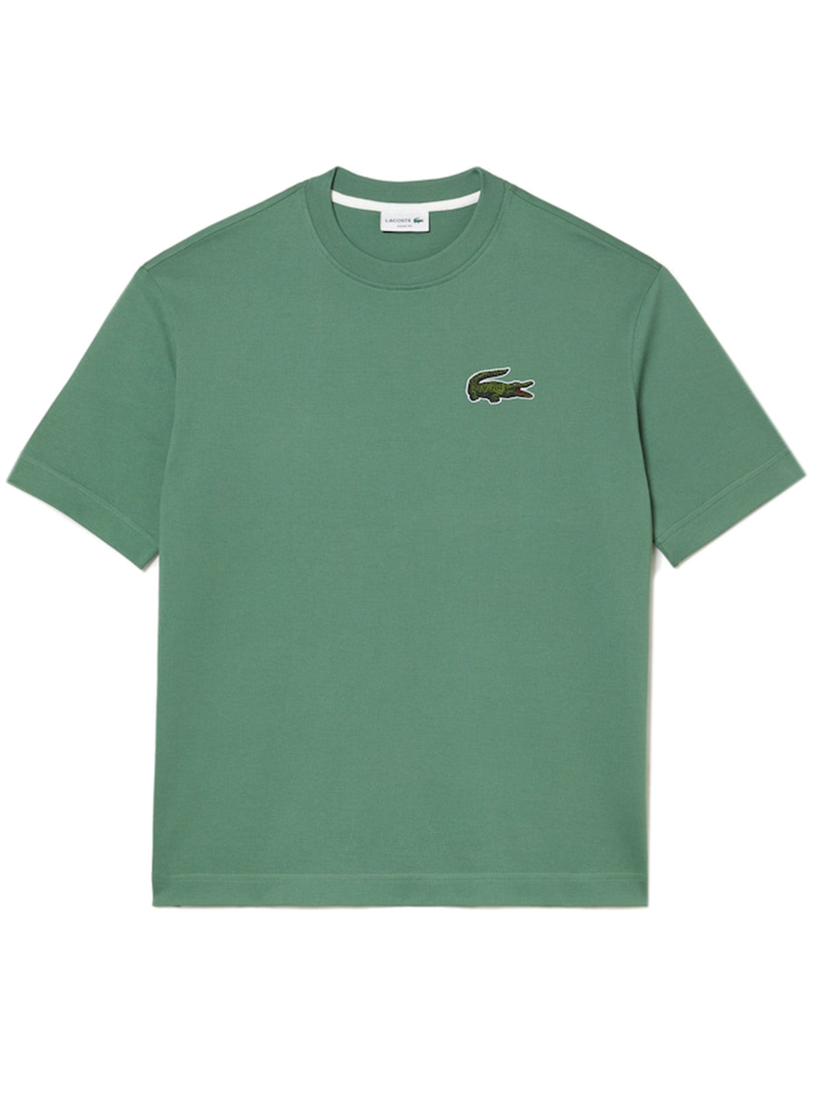 T-shirt Unisex Lacoste - Unisex Loose Fit Organic Cotton T-Shirt - Verde
