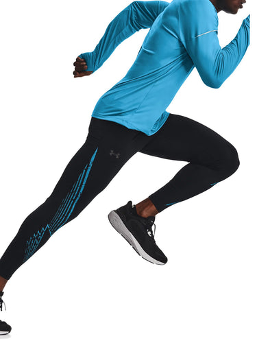 Pantaloni Uomo Under Armour - Ua Fly Fast 3.0 Cold Tight - Nero